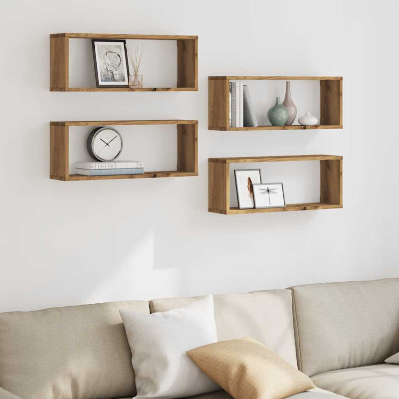 Baeddan Floating Shelf, Artisan Oak