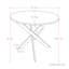 Table de salle à manger 35,5 po
