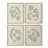 Soft Shape I Framed Print - Set of 4-210263291