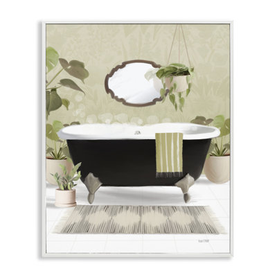 «Relaxing Bathroom Tub», estampe numérique par House Fenway