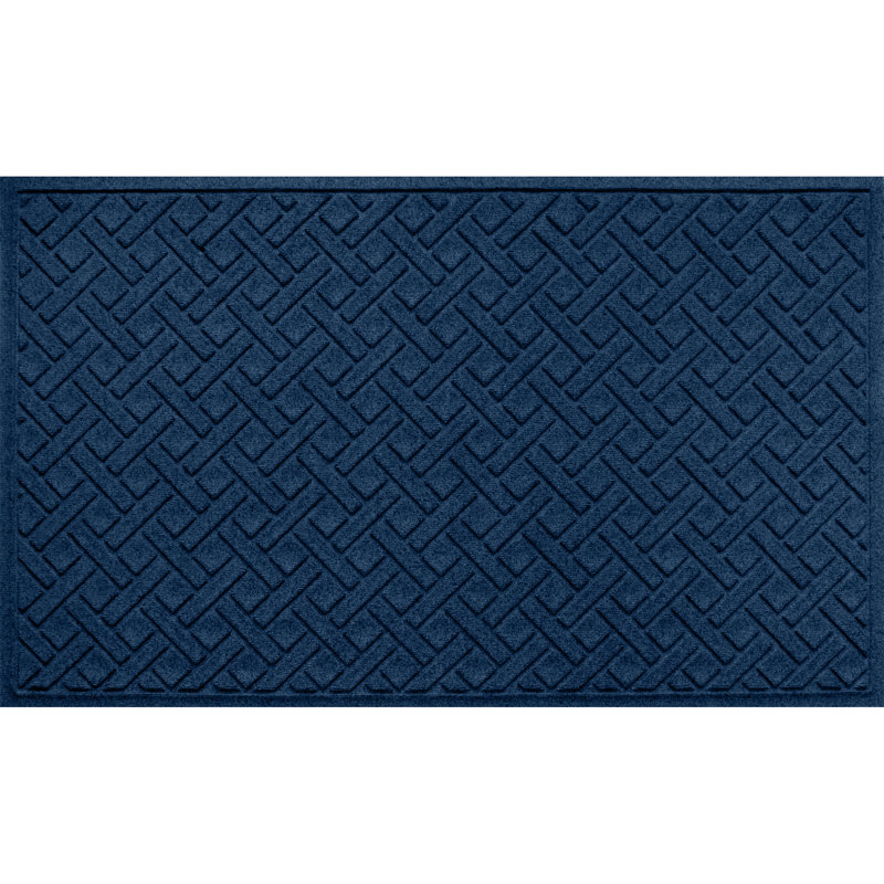 Paillasson WaterHog® 35 po x 59 po, H 0,375 po x l 60 po x P 36 po, Bleu marine