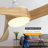 Kemp 52'' 3 - Blade Classic Propeller Ceiling Fan with Remote Control and LED Light Kit Included-11883308
