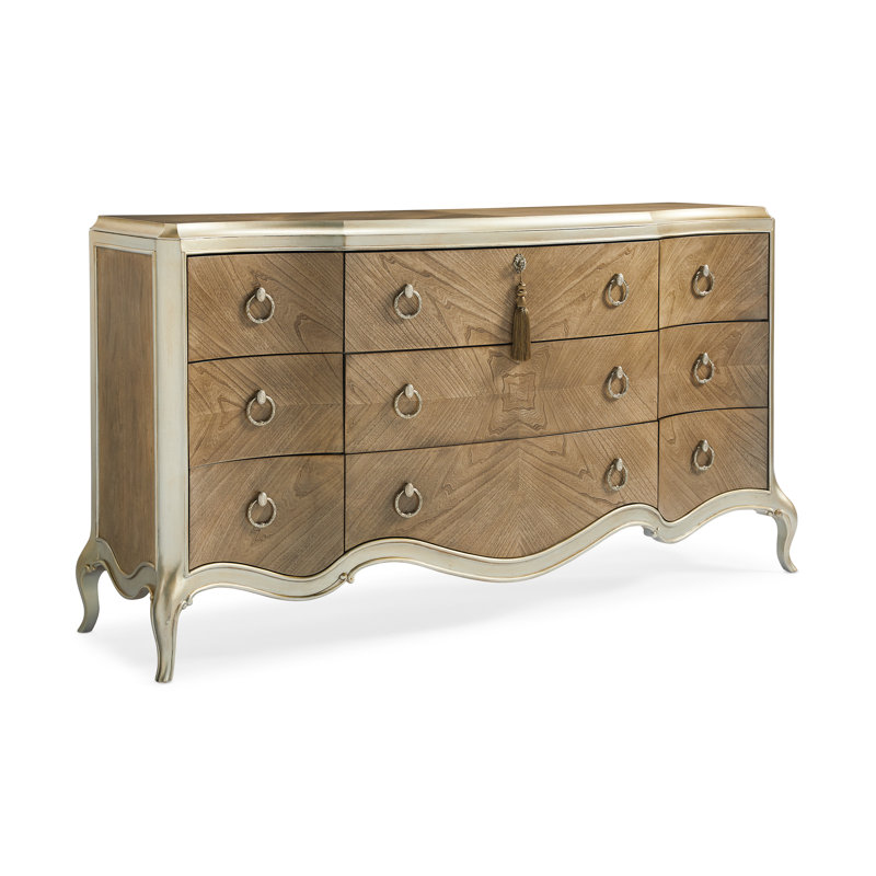 Fontainebleau 9 - Drawer Solid Wood Dresser