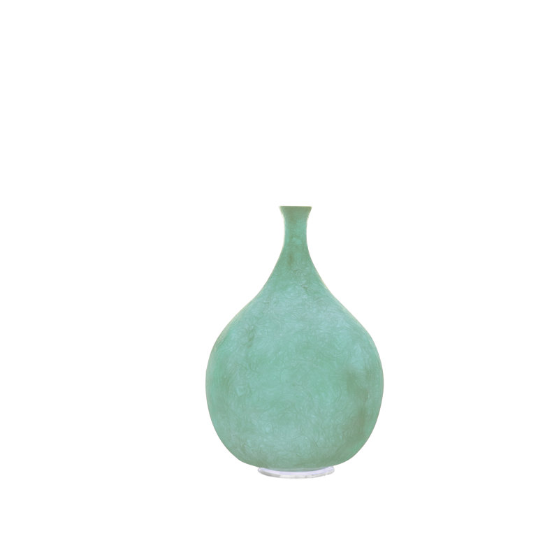 Luna Luce Liquida Table Lamp, Turquoise, 35 cm H X 23 cm W X 23 cm D