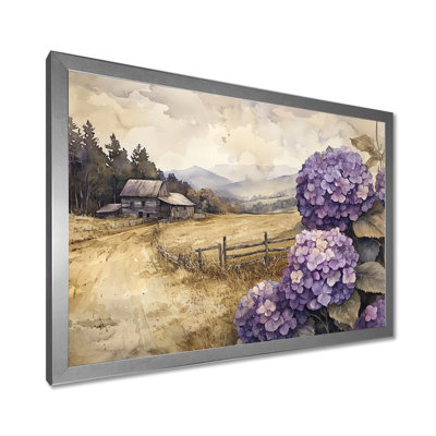 «Dunitze Hydrangeas» par The Farmstead II - Hydrangea, art mural