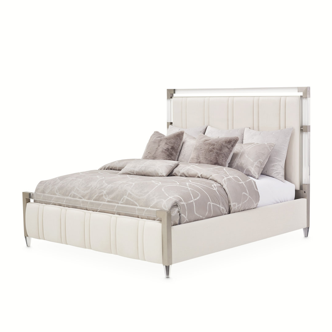 Penthouse Upholstered Standard Bed Michael Amini 