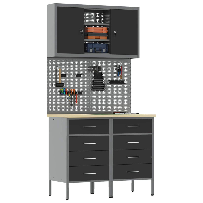 100cm W Engineered Wood Top Workbench