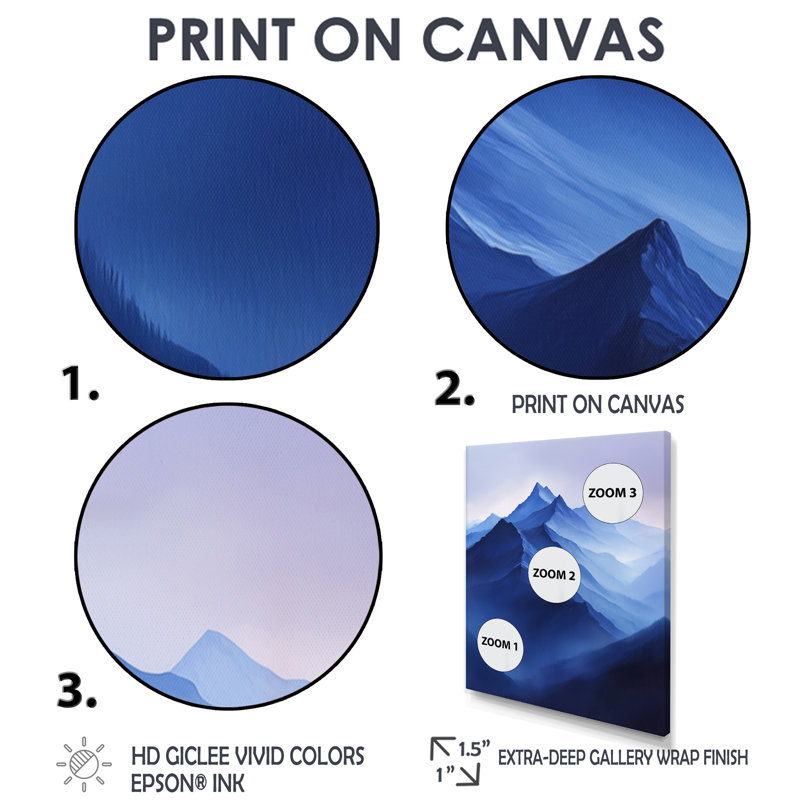 Graycelynn - paysages, art mural sur toile, H 20 po x l 12 po, Toile tendue, Ne s’applique pas