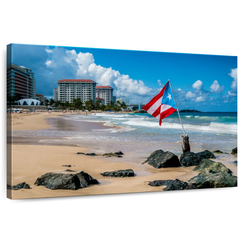 Nicci Sandy San Juan Beach, 26" H x 39" W