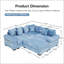 Canapé modulaire surdimensionné Cloud-332164515-332164514