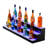 LED Lighted Liquor Bottle Display Bar Shelf RF & App Control 48" 3-Step