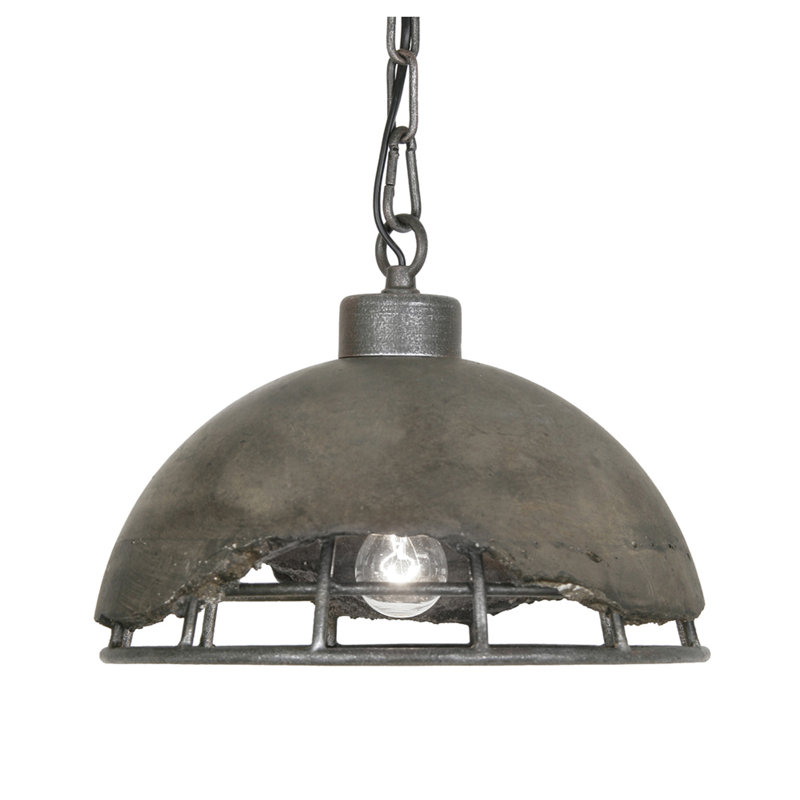 Brotherhood 1 - Light Rust Dome Pendant