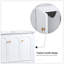 Meuble-lavabo de 48 po avec 4 portes coulissantes et 2 tiroirs-982785616-982785617