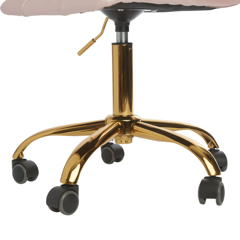 Fauteuil de salle de bain Evelyn Diamond, Rose Gold