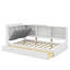 Lit plateforme simple avec tête de lit, tablettes et tiroirs de rangement-1322192776