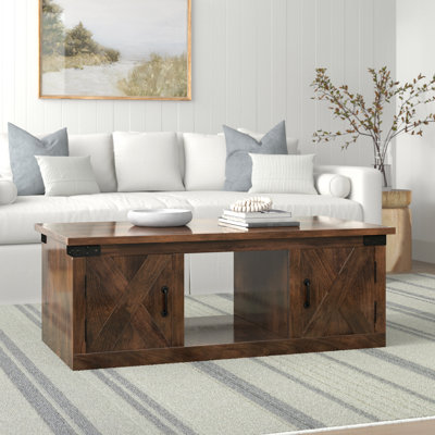 Table basse Horgeford Farmhouse 48 po, aucun assemblage requis