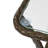 3-Piece Outdoor Conversation Set with Wicker Swivel Rocking Chairs and Side Table