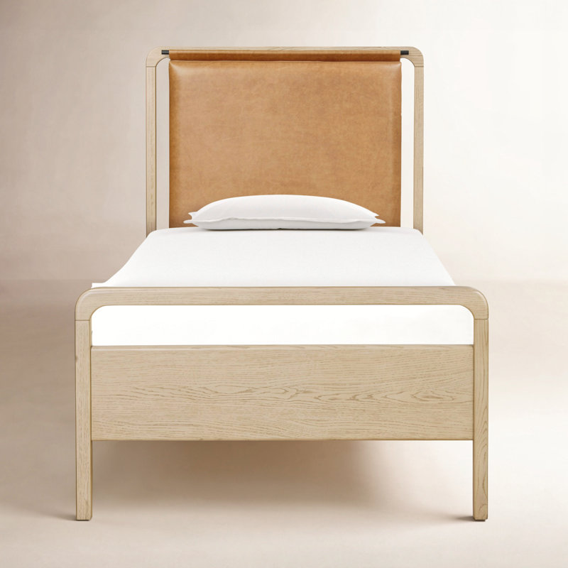 Rosedale Bed-Yucca Oak Veneer-Twin, Yucca Oak/Chaps Sand, Twin