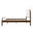 Ardin Solid Wood Bed With Boucle Upholstery-372184696-372184694