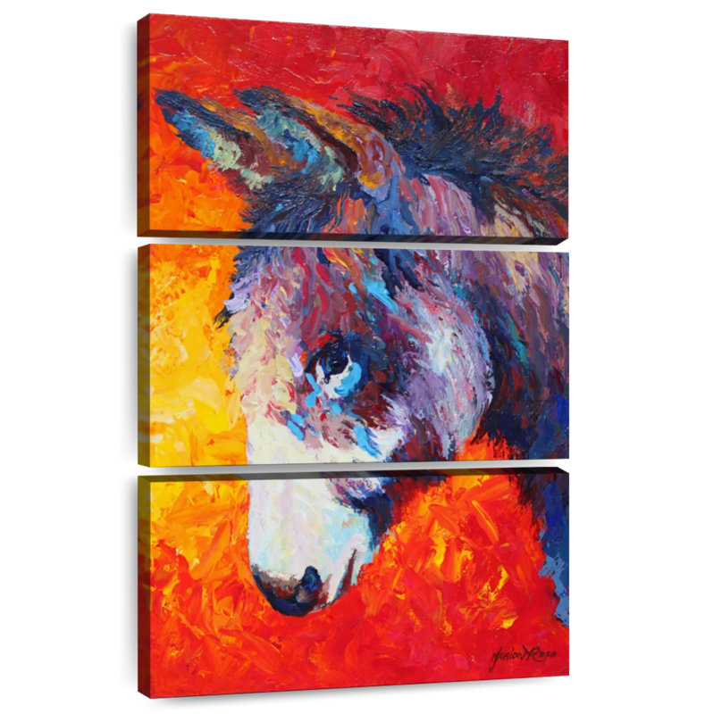 Brampt Donkey II, 50" H x 32" W