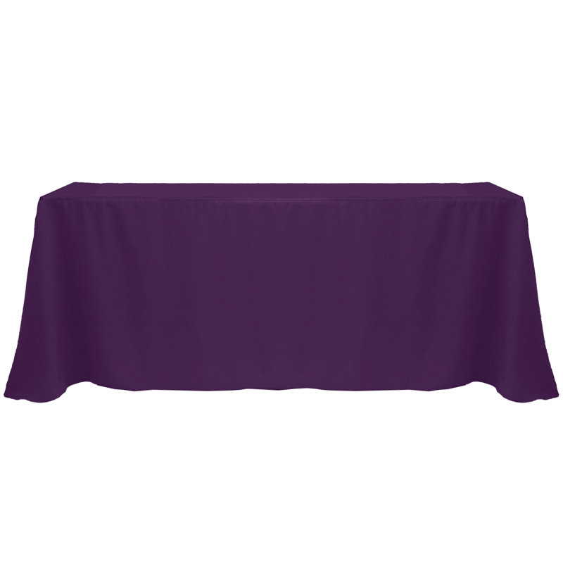 Nappe de couleur unie Solee, 108 po x 156 po, 3, Mauve