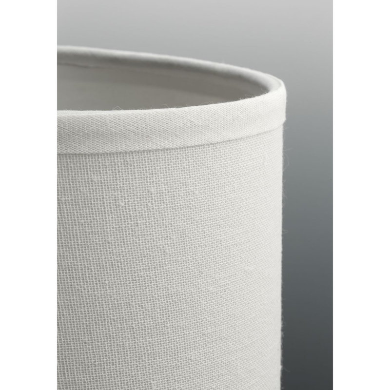 Lustre cylindrique unique à 3 lumières Armindo, Nickel brossé