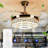 Crofoot 42'' Ceiling Fan with LED Lights
