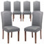 Chaise parsons capitonnée en lin rembourré-1032295277-834258601