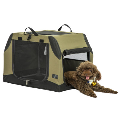 Erlingur Collapsible Soft-Sided Crate with 2 Doors