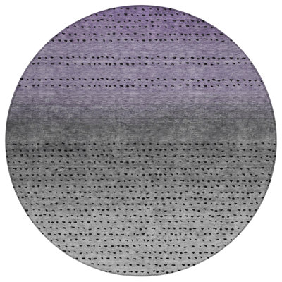 Tapis mauve intérieur / extérieur lavable à la machine