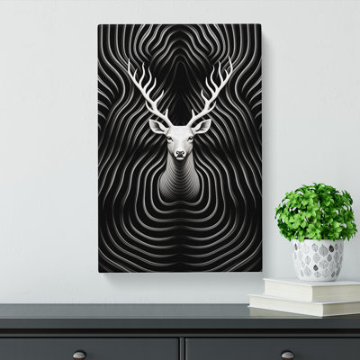 Deer - Wrapped Canvas