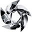 Twist Again Metal Sleek Decorative Bowl in Stainless Steel