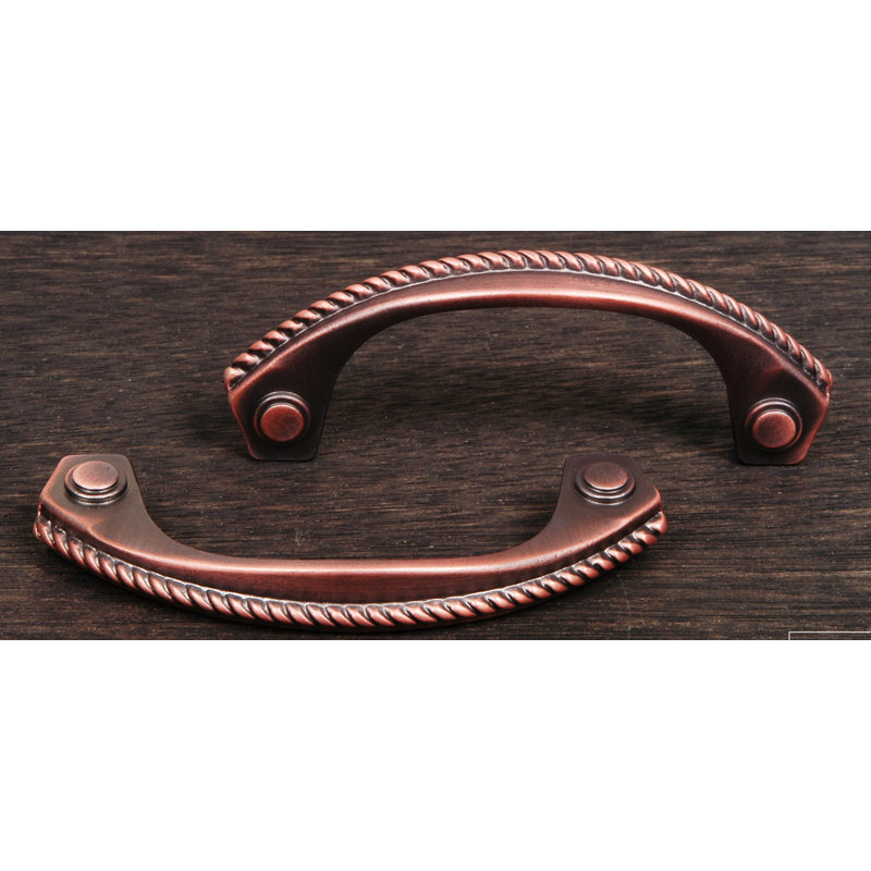 CP Series Arch Pull, Distressed Copper