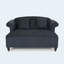 Chaise longue causeuse