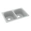 Évier de cuisine à double cuve à montage double L 33 po x l 22 po-38293773-38293789