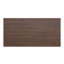 Table basse en bois d'acacia massif Monroe l 48 po avec 2 tiroirs et tablette ouverte