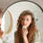 56×19 Inch Full-Length Mirror, Aluminum Alloy Frame, Floor-Standing Style, Can Be Placed Upright Or Wall-Mounted, Suitable For Bedroom, Living Room, Dressing Room, Curved Shape, Black.
