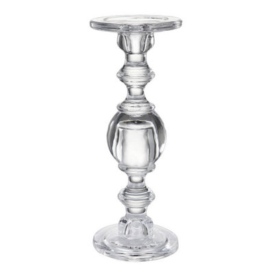 Glass Tabletop Candlestick
