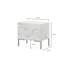 Alantis 46cm W Manufactured Wood Bedside Table-86932991