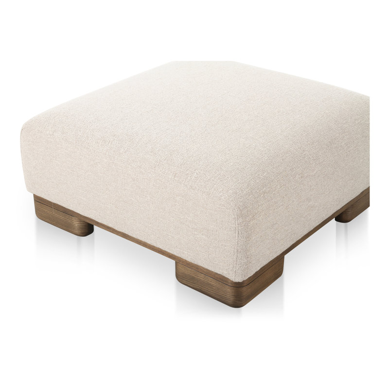 June Ottoman, Beige
