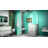Unidoor Plus 54" W x 30.375" D x 72" H Frameless Pivot Rectangle Shower Enclosure with Fixed Panel-22363959