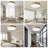 Circle Modern Led Flush Mount Ceiling Light-35469791-35469784