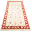 Tapis de bois one-of-kind à la main-noué la 2010 chobi crème 4 pi 10 po x 9 pi Cyanne