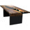 Thyria Walnut Wood Dining Table
