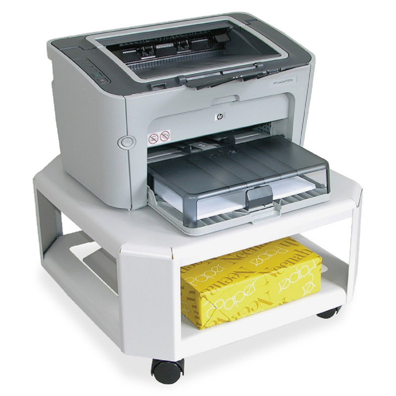 17'' H x 8.5'' W Printer Stand with Wheels