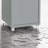 Bathroom Narrow Tall Storage Cabinet with 2 Doors, 1 Drawer, Grey-133928698