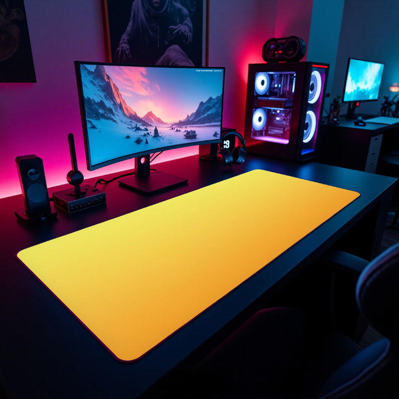 Polyester Desk Pad, 23.6x13.8