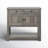 Mazelina Farmhouse 2-Door Cabinet with 2 Drawers Buffet Table for Kitchen