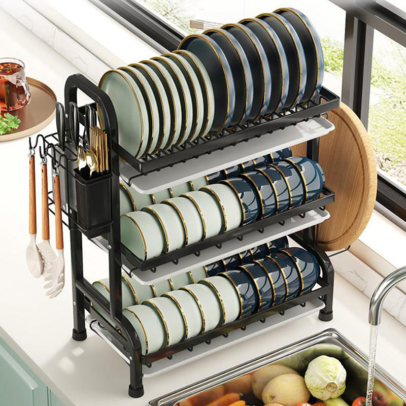 Carbon Steel Rectangle Utensil Storage Set
