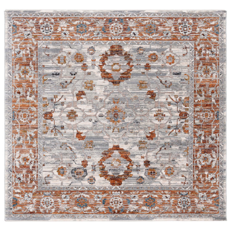 Heirloom 700 Performance Oriental Rug, Square 6'3"